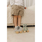 Wooden Elephant Pull Along Toy