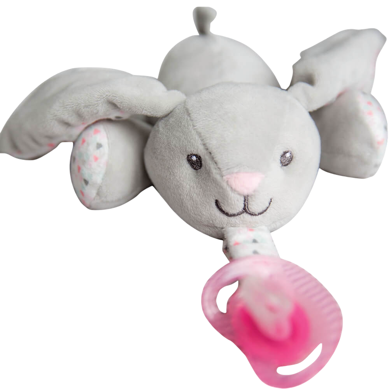 Bubble Pacifier Holder - Bella the Bunny