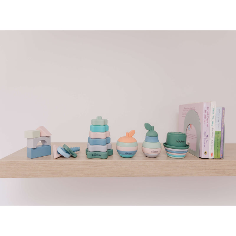 Bubble Silicone Stacking Cups