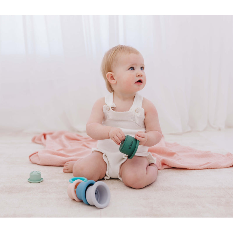 Bubble Silicone Stacking Cups