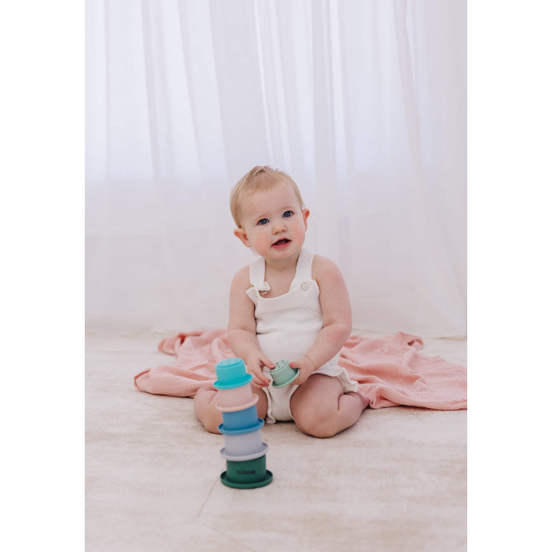 Bubble Silicone Stacking Cups