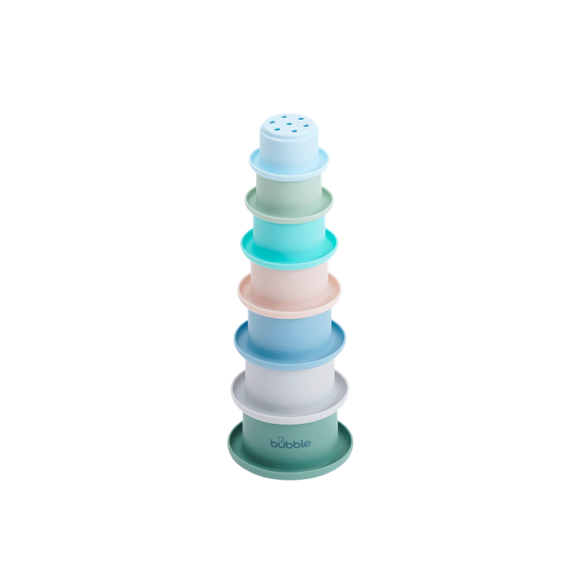 Bubble Silicone Stacking Cups
