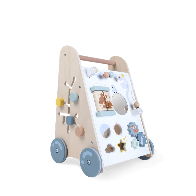 Bubble Wooden Activity Play Walker
