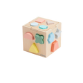 Bubble Wooden Shape Sorting Cube