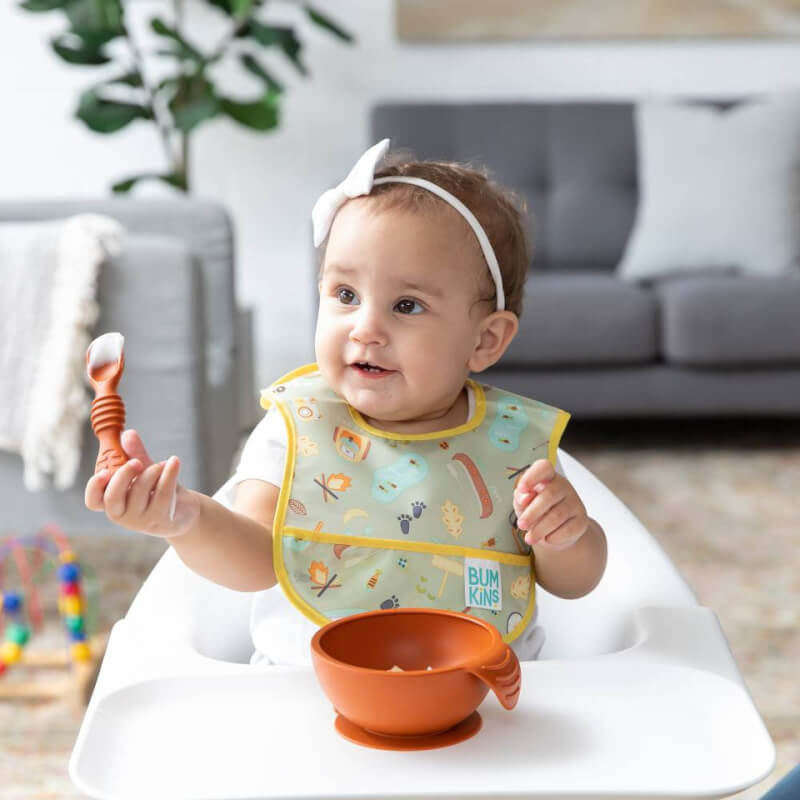 Bumkins First Feeding Set - Clay