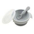 Bumkins First Feeding Set - Grey