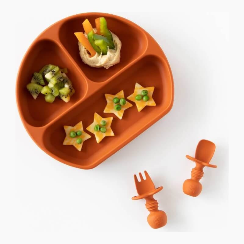 Bumkins Silicone Chewtensils - Clay