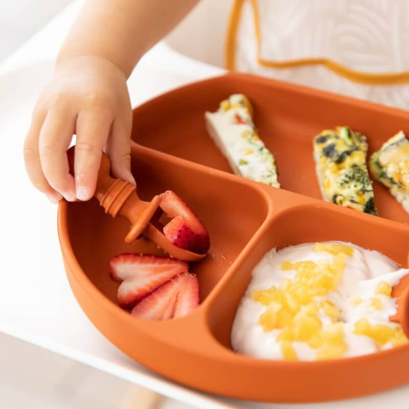 Bumkins Silicone Chewtensils - Clay