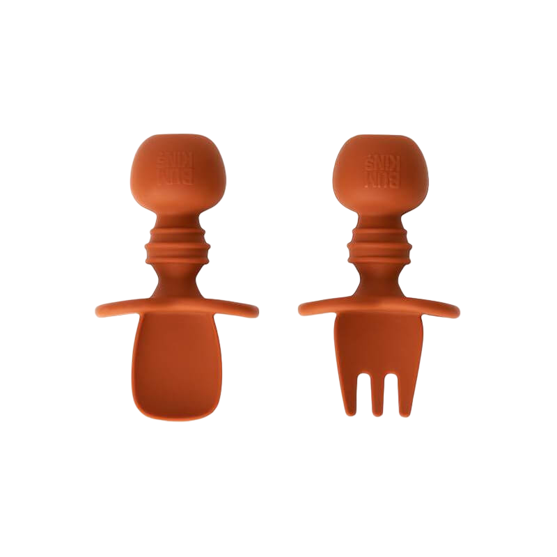 Bumkins Silicone Chewtensils - Clay