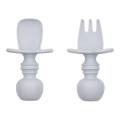 Bumkins Silicone Chewtensils - Grey