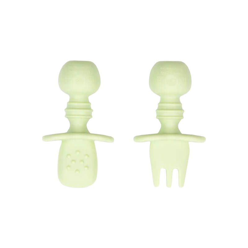 Bumkins Silicone Chewtensils - Sage