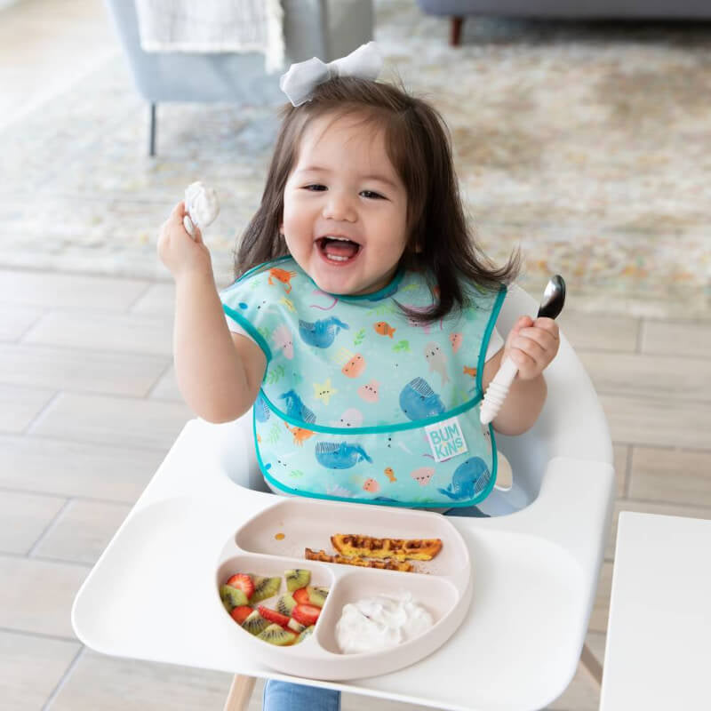 Bumkins Silicone Suction Plate - Sand