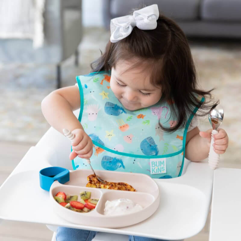 Bumkins Silicone Suction Plate - Sand