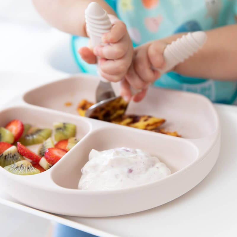 Bumkins Silicone Suction Plate - Sand