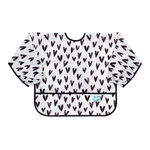 Bumkins Waterproof Sleeved Bib - Hearts