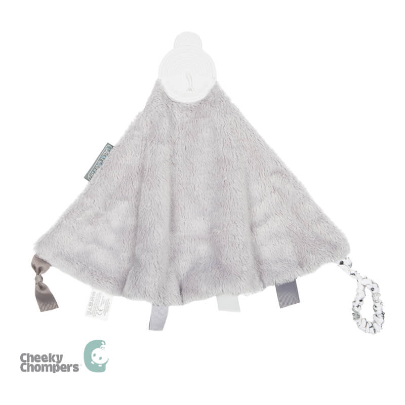 Cheeky Chompers Comfortchew Baby Comforter with Teether - Panda Pals