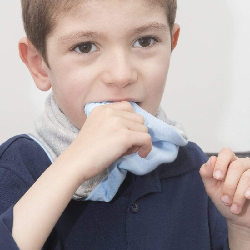 Cheeky Chompers Neckerchew - Preppy Stripes Large