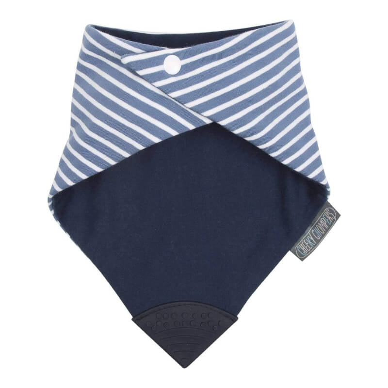 Cheeky Chompers Neckerchew - Preppy Stripes Large