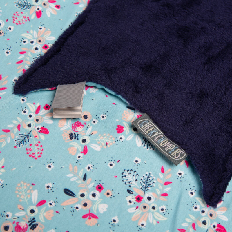 Cheeky Chompers Travel Blanket - Botanical Bloom