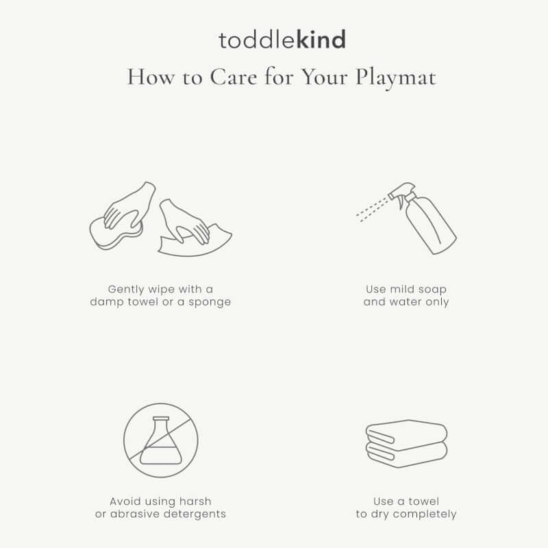 Toddlekind Clean Wean Mat 105cm - Ammil Collection - Night