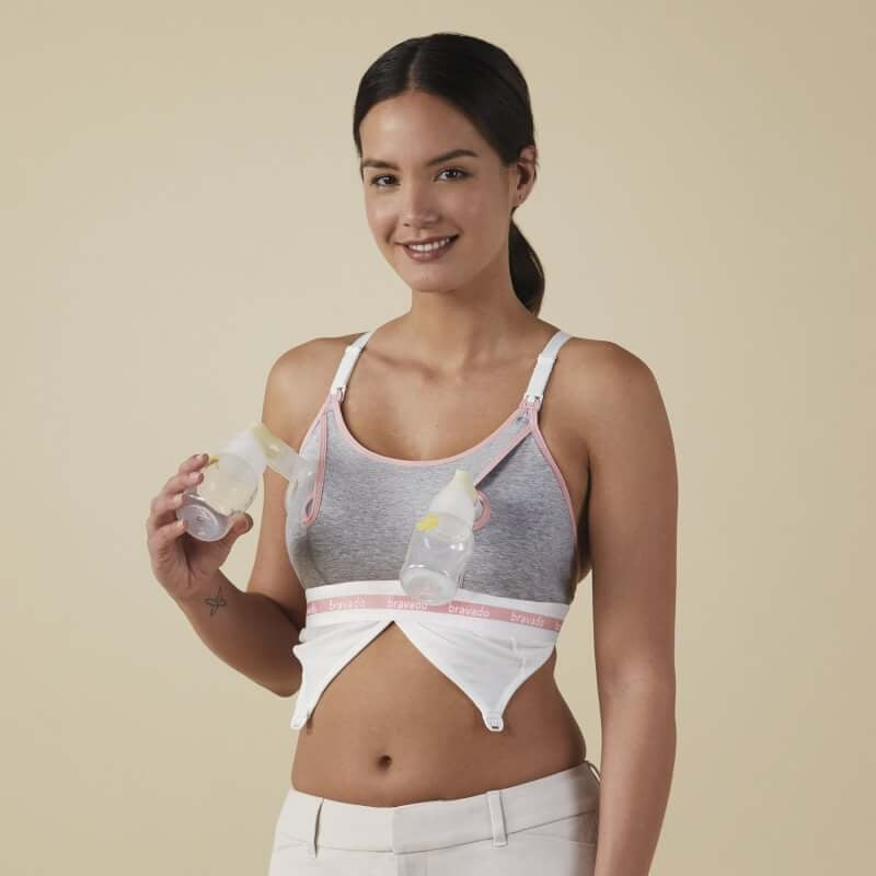 Clip and Pump Hands Free Nursing Bra Accessory