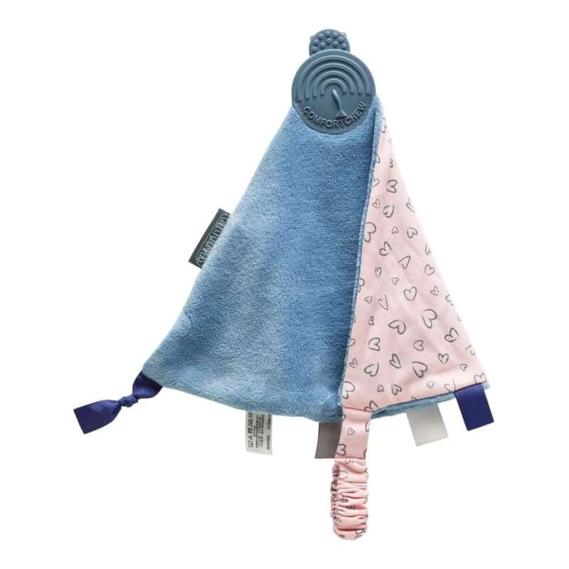 Cheeky Chompers Comfortchew Baby Comforter with Teether - Made With Love