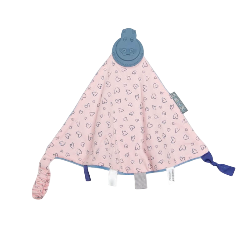 Cheeky Chompers Comfortchew Baby Comforter with Teether - Made With Love
