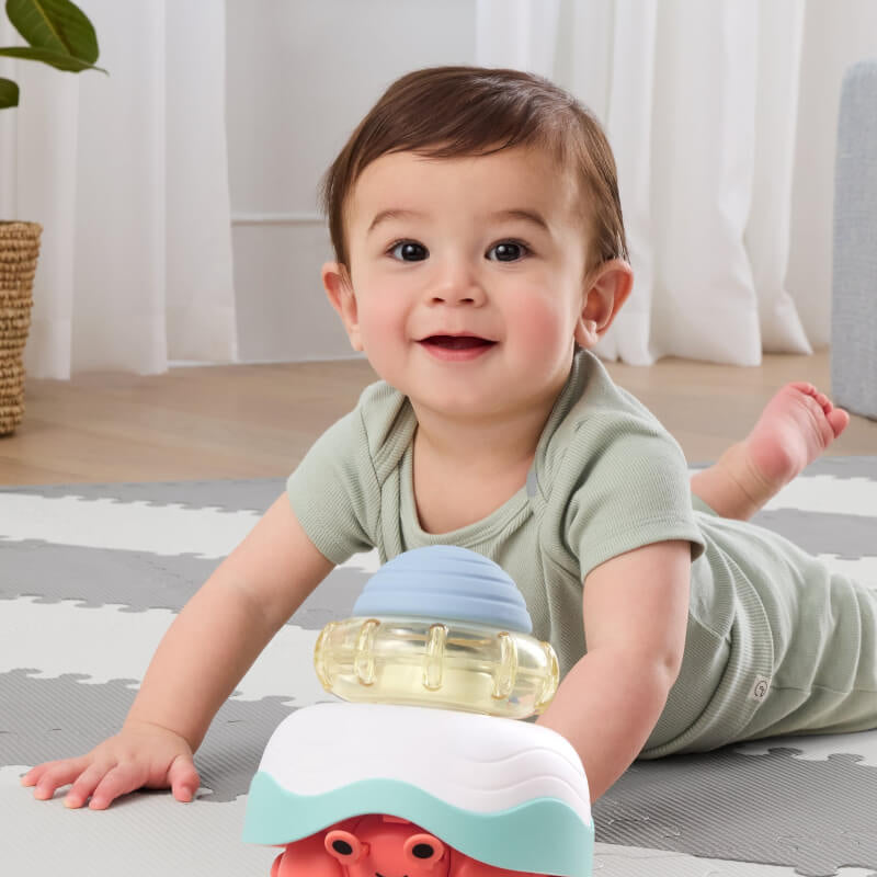 Crab 4 in 1 Crawl Toy