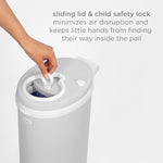 Nappy Bin - Matte Grey