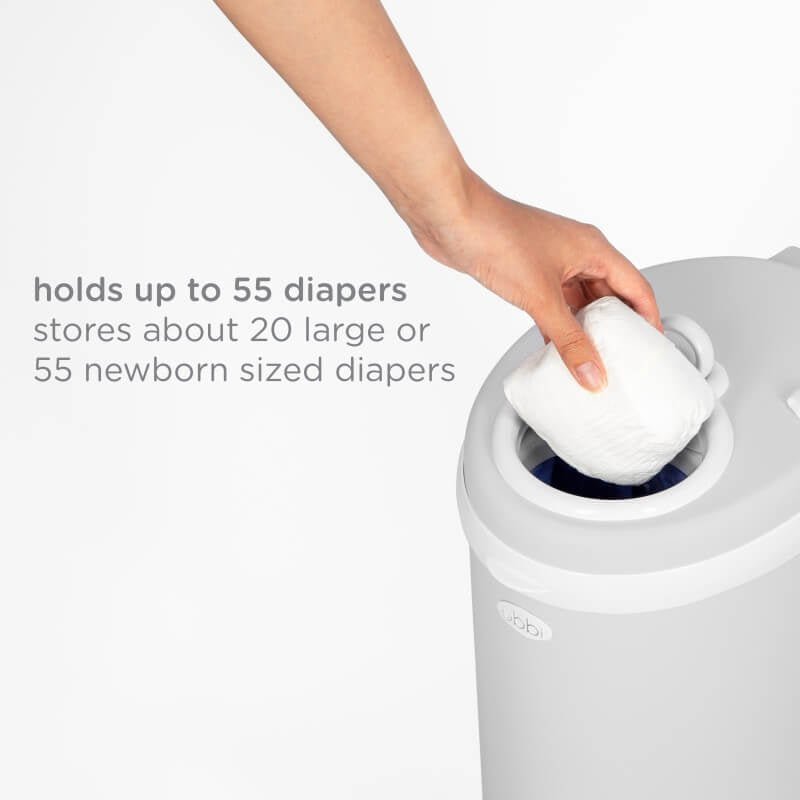 Nappy Bin - Matte Grey