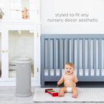 Nappy Bin - Matte Grey