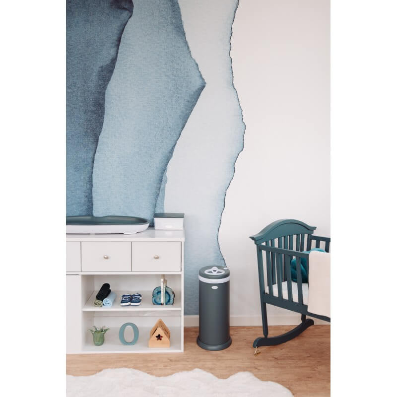 Ubbi Nappy Bin - Matte Open Water