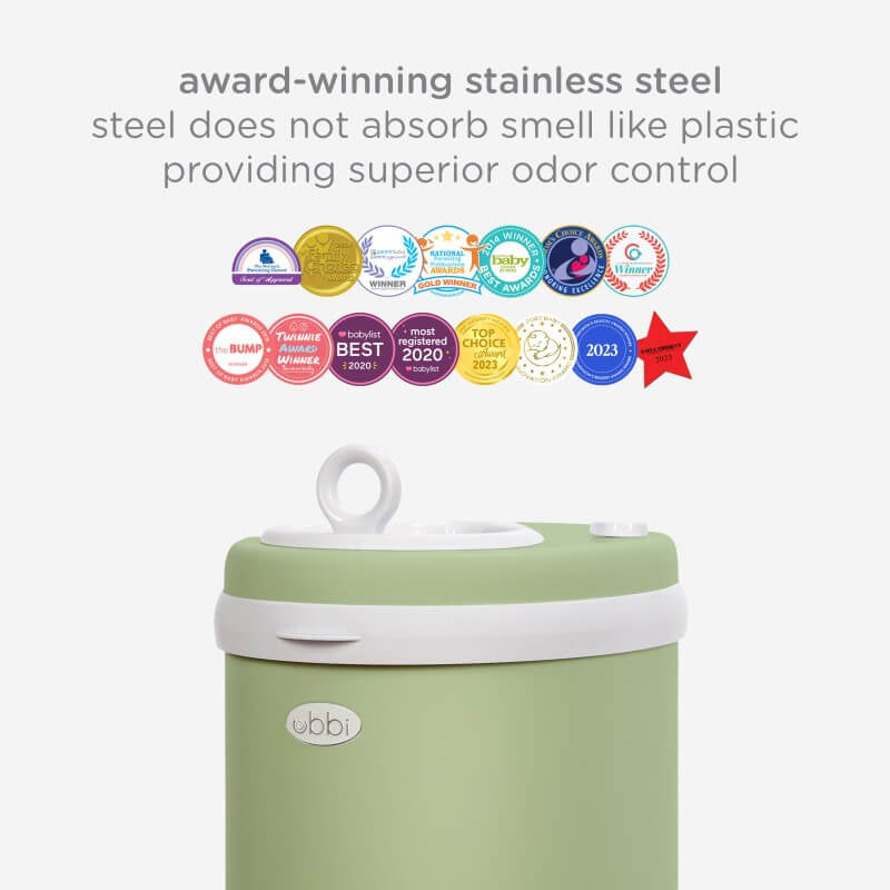 Nappy Bin - Matte Sage