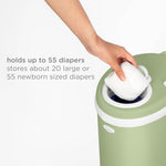 Nappy Bin - Matte Sage
