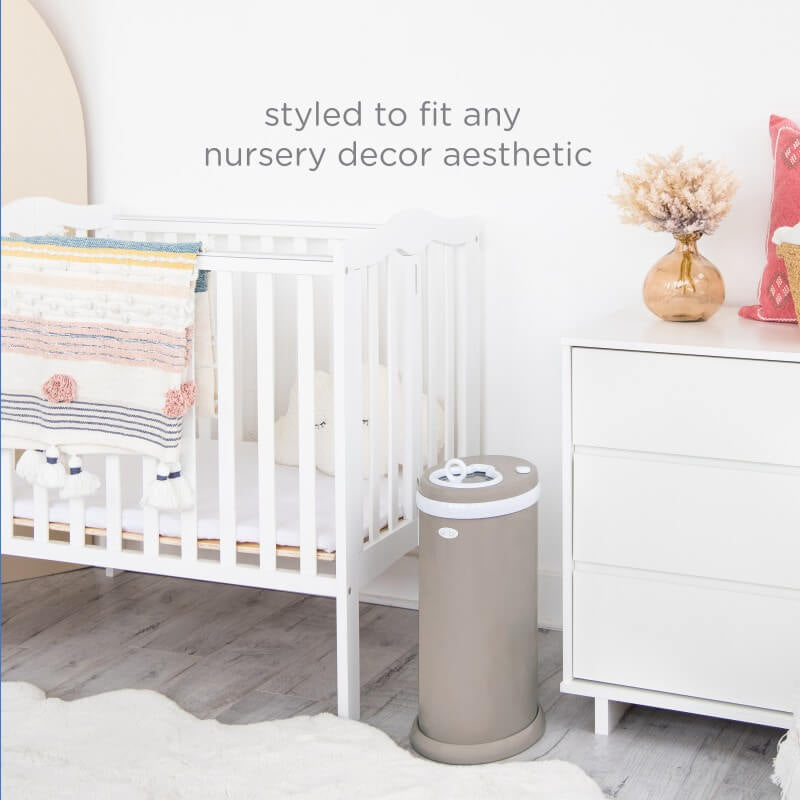 Nappy Bin - Matte Taupe