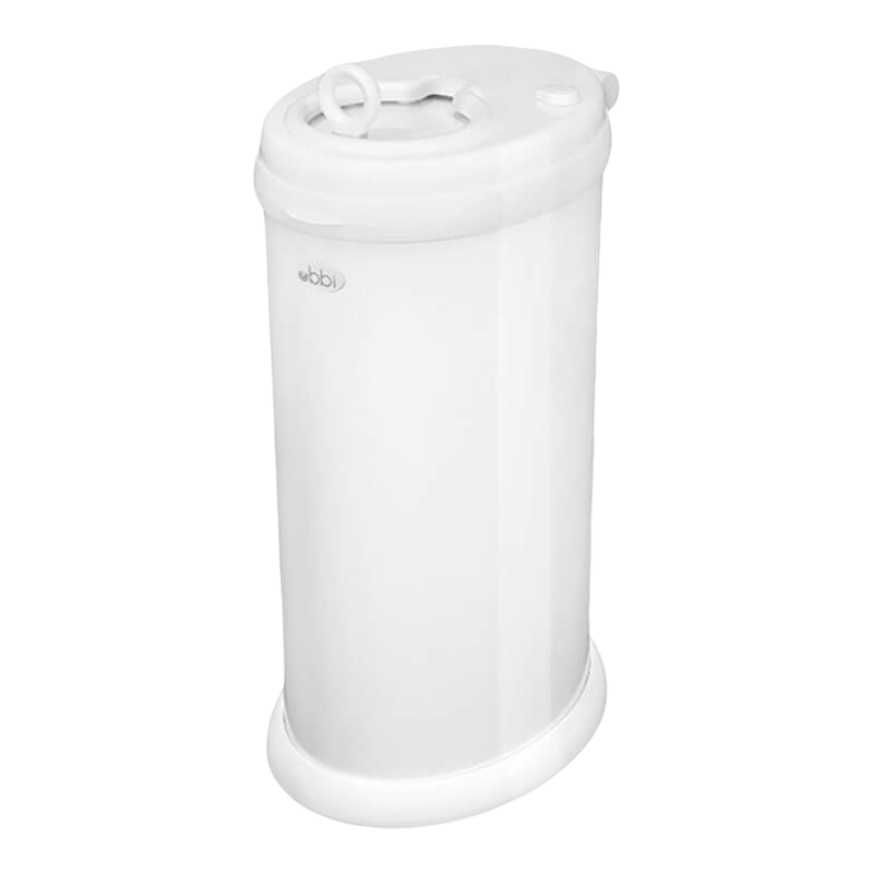 Ubbi Nappy Bin - Matte White