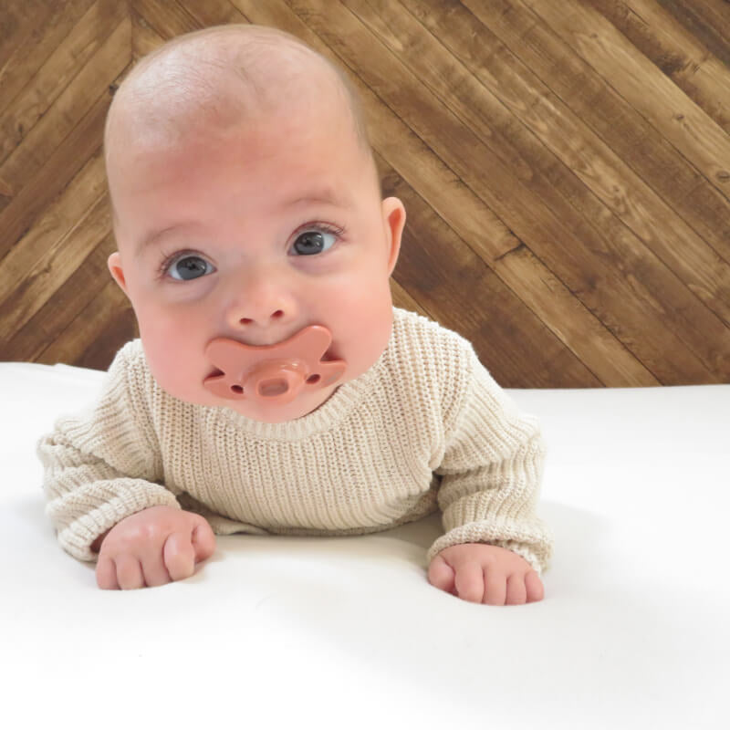 Difrax Pacifier Natural 0-6 months Pure - Brick
