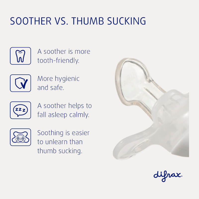 Difrax Pacifier Natural 6+ months - Glow in the Dark