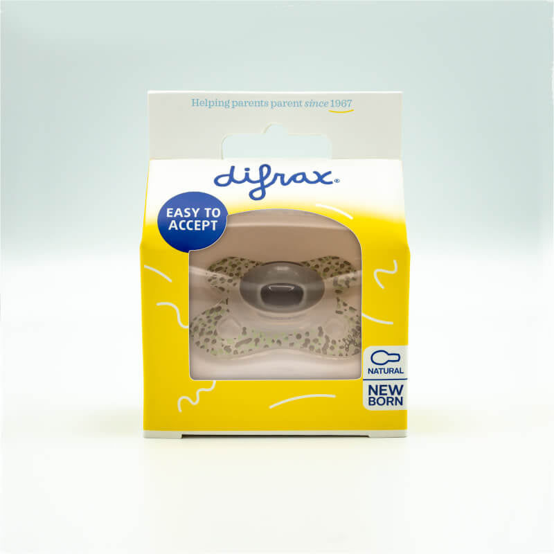 Difrax Pacifier Natural Newborn Nature - Mist