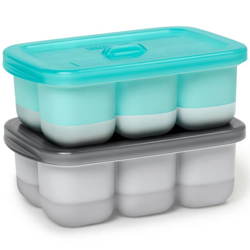 Skip Hop Easy-Fill Freezer Trays - Grey/Teal