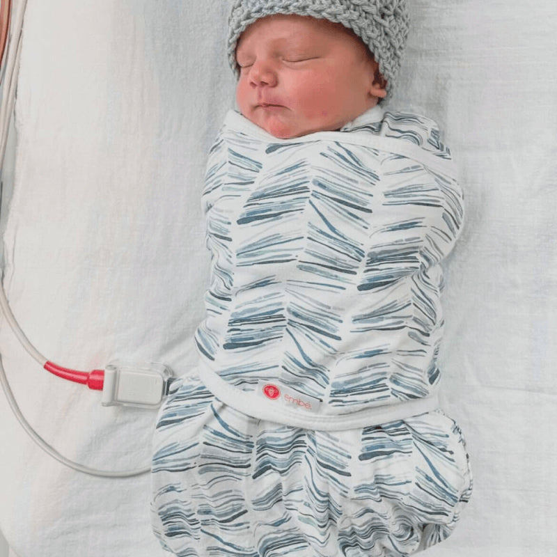 Embe Starter Swaddle - Angle Stripe