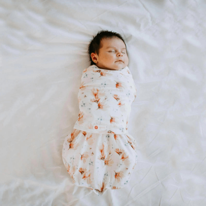 Embe Starter Swaddle - Blush Blossom