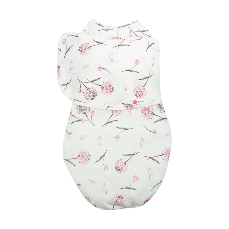 Embe Starter Swaddle - Clustered Flowers
