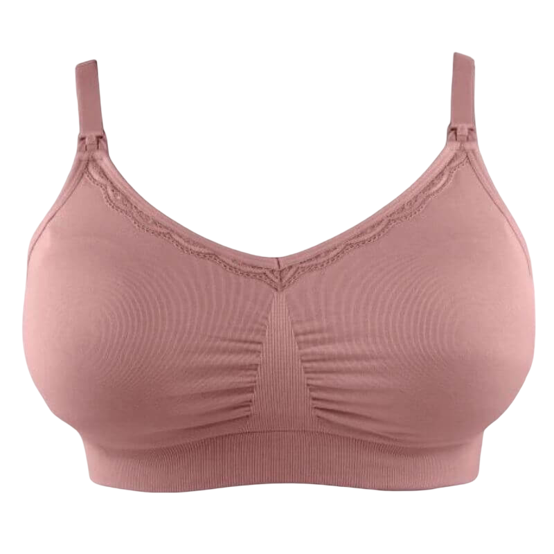 Bravado Designs Essential Stretch with Lace Nursing Bra - Roseclay