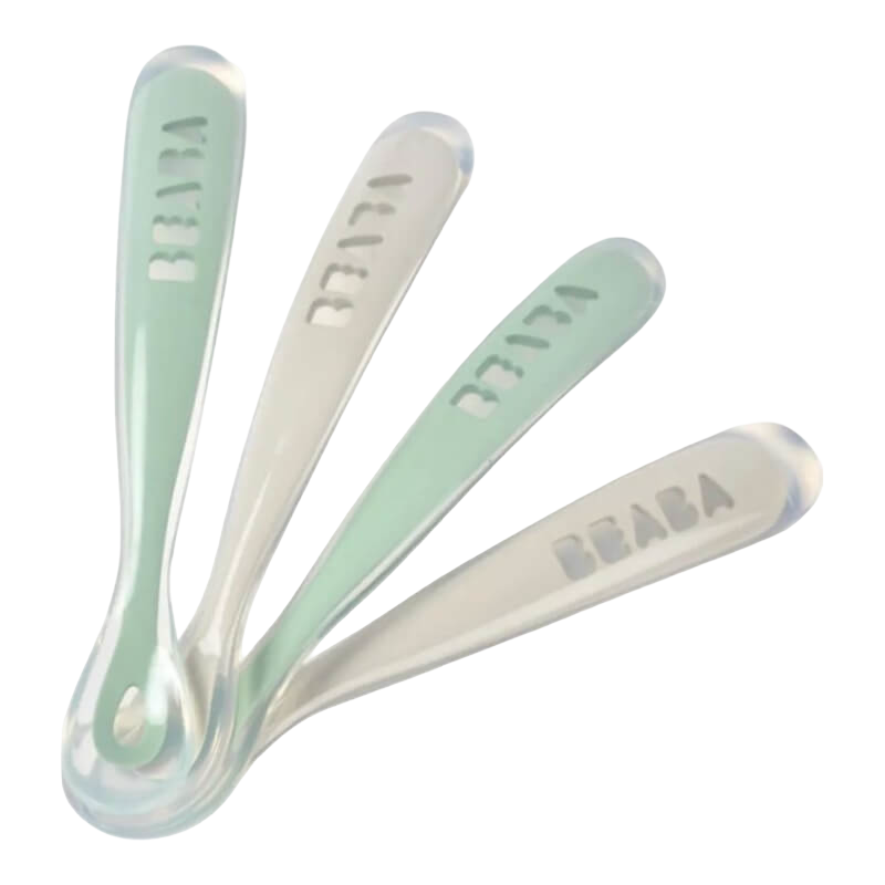 Beaba 1st Stage Silicone Spoons 4 Pack