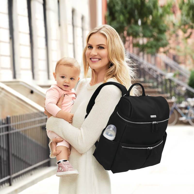 Skip Hop Flatiron Nappy Backpack - Black