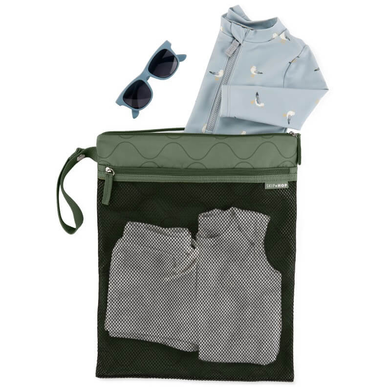 Skip Hop Grab & Go Wet/Dry Bag - Sage