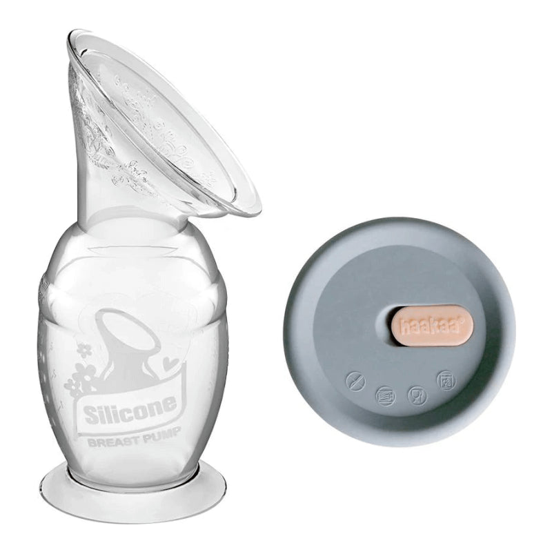 Haakaa Generation 2 Silicone Breast Pump with Suction Base & Silicone Cap