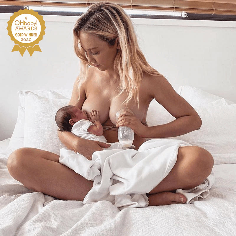 Haakaa Generation 2 Silicone Breast Pump with Suction Base & Silicone Cap