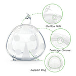 Haakaa Ladybug Silicone Breast Milk Collector with Caramel Storage Bag
